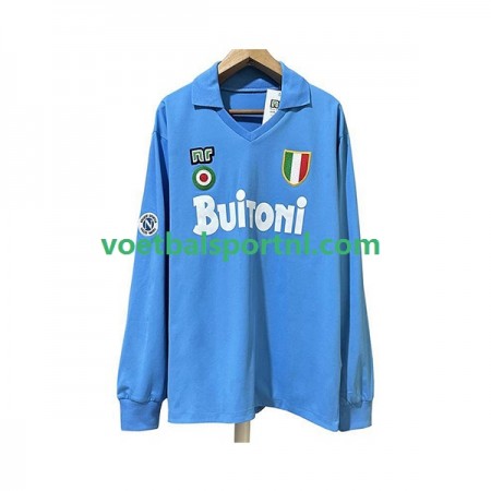 SSC Napoli 1987 Retro Thuis Shirt 1988 L/S